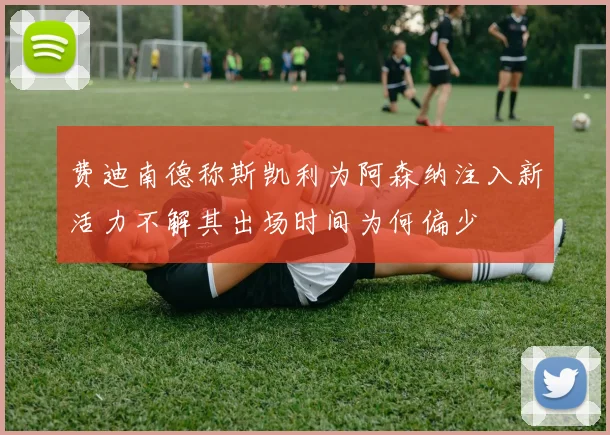 费迪南德称斯凯利为阿森纳注入新活力不解其出场时间为何偏少