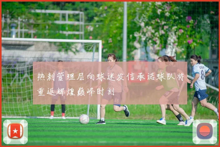 热刺管理层向球迷发信承诺球队将重返辉煌巅峰时刻